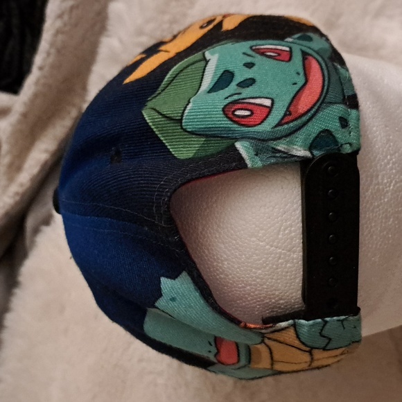 POKÉMON The Original Starters Blue Gradient Snapback Cap Hat - Picture 8 of 13